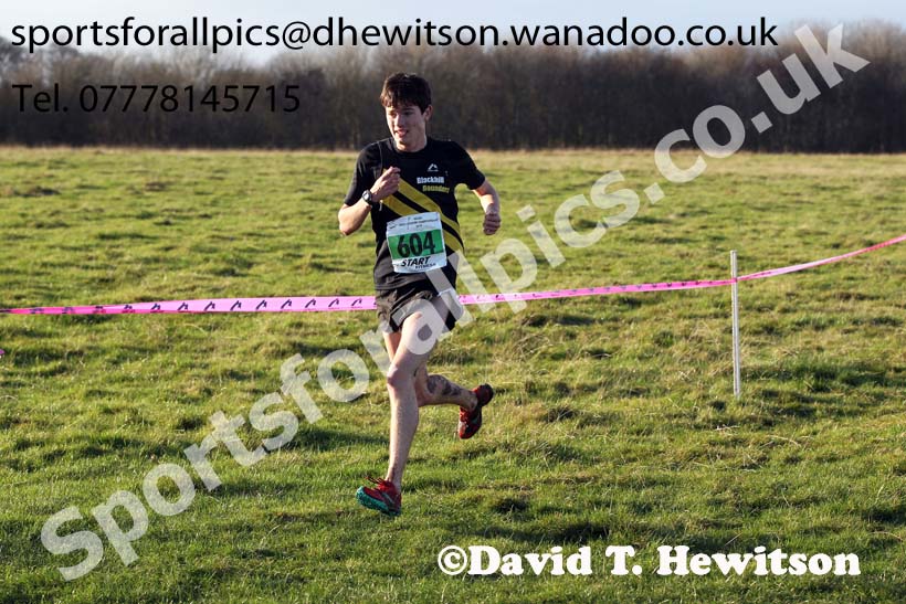 Mens under-20s North Eastern Cross Country Chanpionships. Photo: David T. Hewitson/Sports for All Pics